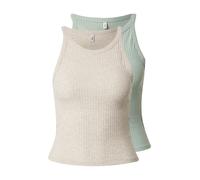 ONLY Haut 'ONLEmma' beige / menthe, Taille XL