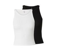 ONLY Haut 'ONLEMMA' noir / blanc, Taille M