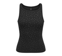 ONLY Tank Top Onlfiliz Life S/L Stone Débardeur Box JRS, Noir, XS Femmes