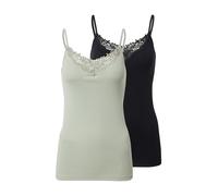 ONLY Haut 'ONLKira' vert pastel / noir, Taille XS