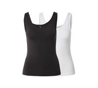 ONLY Haut 'ONLLIVE LOVE' noir / blanc, Taille XL