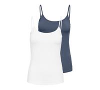 ONLY Haut 'ONLLOVE' bleu marine / blanc, Taille XL