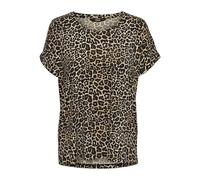 Only T-shirt ONLMoster – marron/cappuccino/noir – Taille S