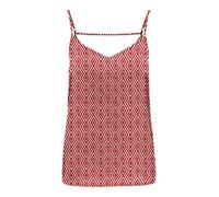 ONLY Haut 'ONLNOVA LIFE PARIS' beige / rouge foncé, Taille XS