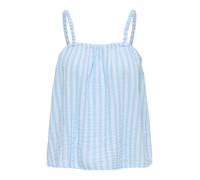 ONLY Haut 'ONLThyra' bleu clair / blanc, Taille L