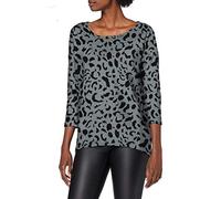 ONLY Haut pour Femme avec Manches 3/4 imprimées, Vert-2., M