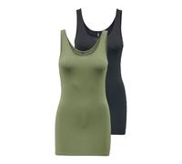 ONLY Haut vert / noir, Taille M