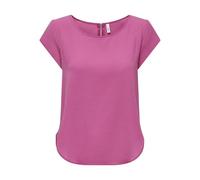 ONLY Onlvic S/S Solid Top Noos Ptm T-Shirt, Rose Framboise, 36 Femme