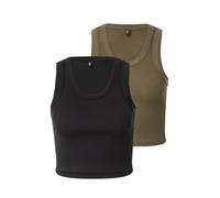 ONLY Haut 'VILLA' olive / noir, Taille L