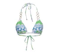 ONLY Hauts de bikini 'Rio' sable / bleu / gris clair / vert / blanc, Taille 75