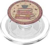 Only Here for The Fictional Men Romance Reader Citation PopSockets PopGrip pour MagSafe