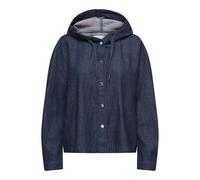 Only Hooded Onllizzy DNM T-Shirt à Capuche AKM, Bleu foncé Denim, M Femme