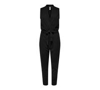 ONLY Jdyhoney S/L Jumpsuit JRS RPT Robe, Noir, L Femme