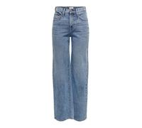 ONLY Jean à Coupe Large ONLHOPE Taille Haute Wide Leg Fit Jeans