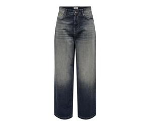 ONLY Jean à Jambe Large ONLDEMI Taille Moyenne Wide Leg Fit Jeans
