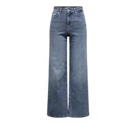 ONLY Jean à Jambe Large ONLMADISON Taille Haute Wide Leg Fit Jeans