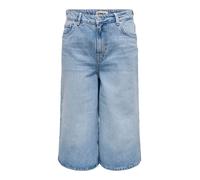 ONLY Onlhope MW Wide Long Shorts DNM Noos, Bleu Jeans Clair, XS Femmes