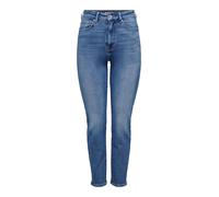 Only Onlemily Stretch Hw St AK DNM Cro571noos Pantalon en Jean, Bleu Moyen (Denim Bleu Moyen), 29 W/30 L Femme