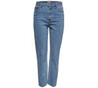 Only Jean coupe droite ONLEMILY taille haute denim bleu clair US 30/L32