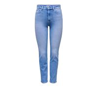 ONLY Jeans Onlemily pour femme, coupe droite, taille haute, coupe droite, Special Bright Blue Denim, 33W / 32L