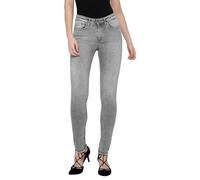 Only Jean Blush Mid Waist Skinny Ankle Raw Rea0919
