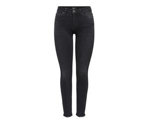 ONLY Jean coupe slim féminine ONLBlush mi-cheville, Black Denim (15157997)., L