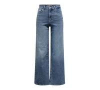 ONLY Jean femme à jambe large ONLMADISON - Taille haute - Coupe large