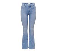 ONLY Jean Flared ONLBLUSH Taille Moyenne Flared Fit Jeans