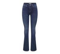 ONLY Jean Flared ONLROYAL Taille Haute Sweet Flared Fit Jeans Dark Blue Denim M 32 Dark Blue Denim M / L32