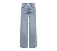 Only Jeans flare / larges ONLBLISS MW WIDE STRING in Bleu EU L / 32