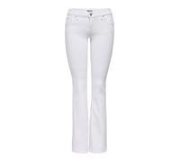 ONLY Jean 'ONLCARRIE' blanc, Taille 33 Longueur 32