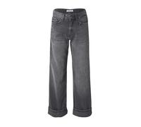 ONLY Jeans ONLELLA pour femme, coupe large, taille moyenne, coupe droite, Noir délavé, XS / 32L