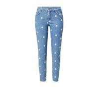 ONLY Jean 'ONLHUSH' bleu denim / blanc, Taille 32-33 Longueur 30