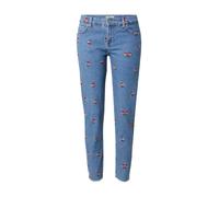 ONLY Jean 'ONLHUSH' bleu denim / olive / rose / rouge foncé, Taille 29 Longueur 34