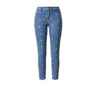 ONLY Jean 'ONLHUSH' bleu denim / rose, Taille 27-28 Longueur 34
