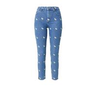 ONLY Jean 'ONLHUSH' bleu / vert clair / blanc, Taille 32-33 Longueur 34