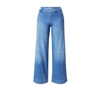 Only Onlmadison Gen769Noos Jean pour Femme Coupe Large Jambe Large Coupe Large Bouton Hw Button Wide DNM, Denim Bleu médium, 30W / 32L