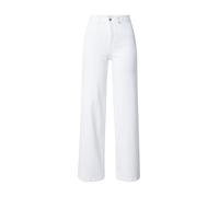 ONLY Onlmadison Blush Hw Wide DNM Cro Noos Jean à Jambes Larges, Blanc, L / 34L Femmes