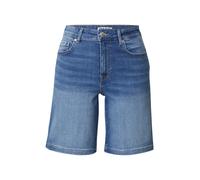 ONLY ONLMADISON Short en Jean pour Femme Taille Haute Coupe Normale, Denim Bleu médium, M