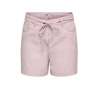 ONLY Onlnaomi Washed Shorts OTW délavé, Mauve, L Femme