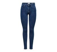 Only Femme Onlpower Mid Push Up Rea3223 Noos Jean skinny, Bleu (Dark Blue Denim Dark Blue Denim), 31W / 34L EU