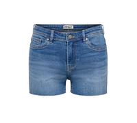Only Onlwauw Short en Jean pour Femme, Taille Moyenne, Coupe Normale
