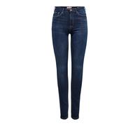 Only Jean ONLPAOLA – coupe skinny, taille haute – denim bleu foncé – XL 34