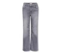 Only - Jean pour Fille - Coupe Large - KOGMADISON, Medium Grey Denim, 6 Ans