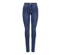 ONLY Jean Seconde Peau ONLROYAL Taille Haute Skinny Fit Jeans Medium Blue Denim XL 32 Medium Blue Denim XL / L32