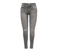 Only - Jean Skinny Blush - Femme - Jeans - Gris - Taille: 36 FR