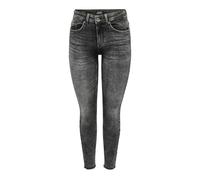ONLY Jean Skinny ONLBLUSH Taille Moyenne Skinny Fit Jeans Dark Grey Denim M 30 Dark Grey Denim M / L30