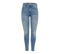 ONLY Jean Skinny ONLBLUSH Taille Moyenne Skinny Fit Jeans Light Blue Denim XL 34 Light Blue Denim XL / L34