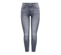 ONLY Jean Skinny ONLBLUSH Taille Moyenne Skinny Fit Jeans Medium Grey Denim S 34 Medium Grey Denim S / L34