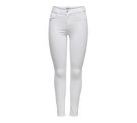 ONLY Jean Skinny ONLBLUSH Taille Moyenne Skinny Fit Jeans White XL 30 White XL / L30
